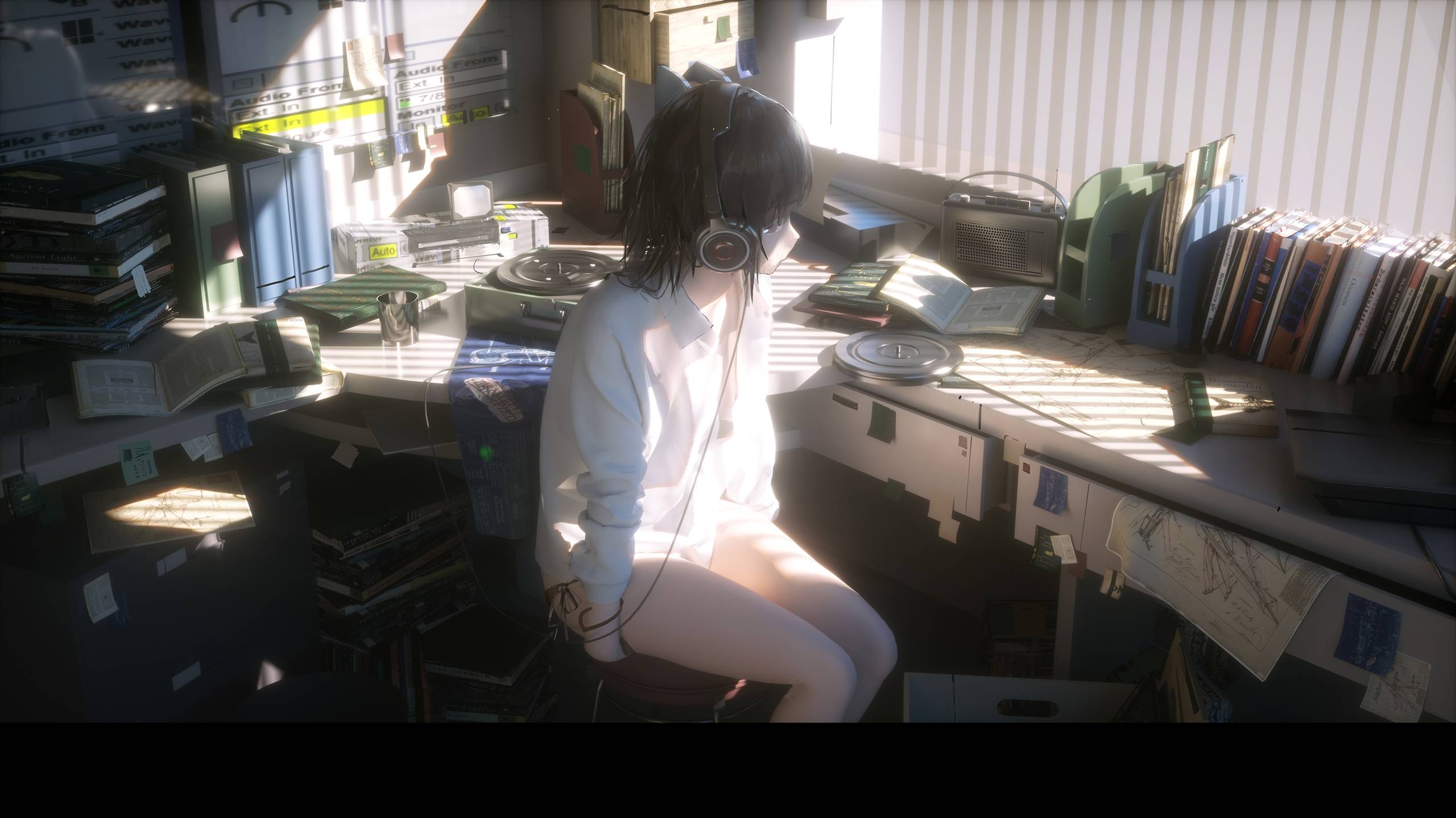 动漫女孩