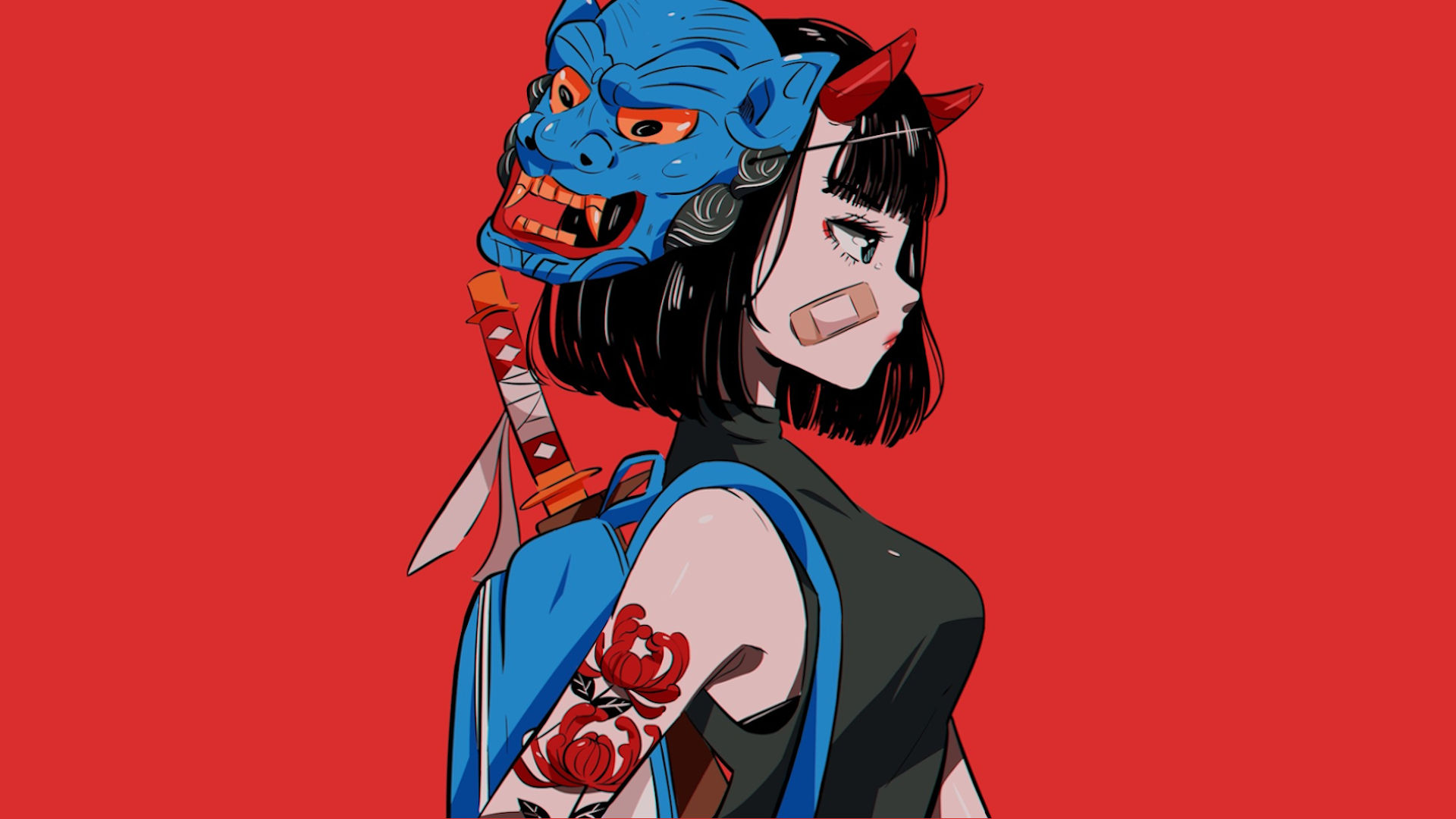 动漫女孩