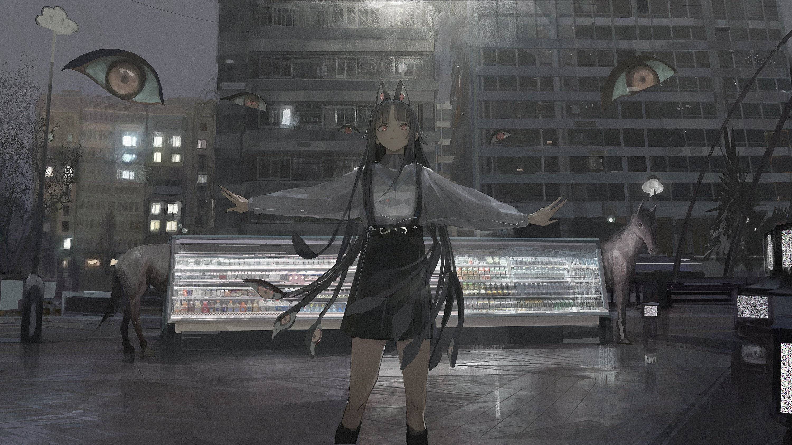 动漫女孩