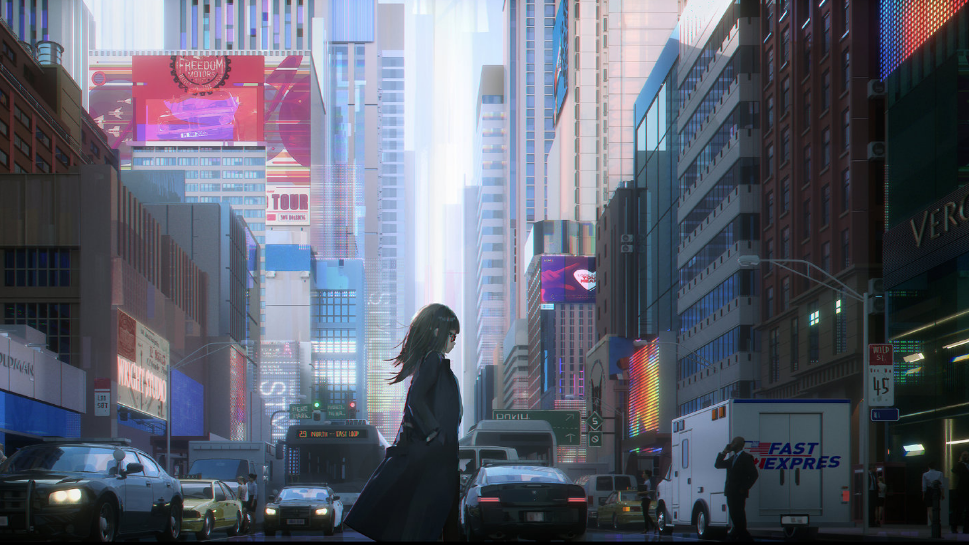 动漫女孩