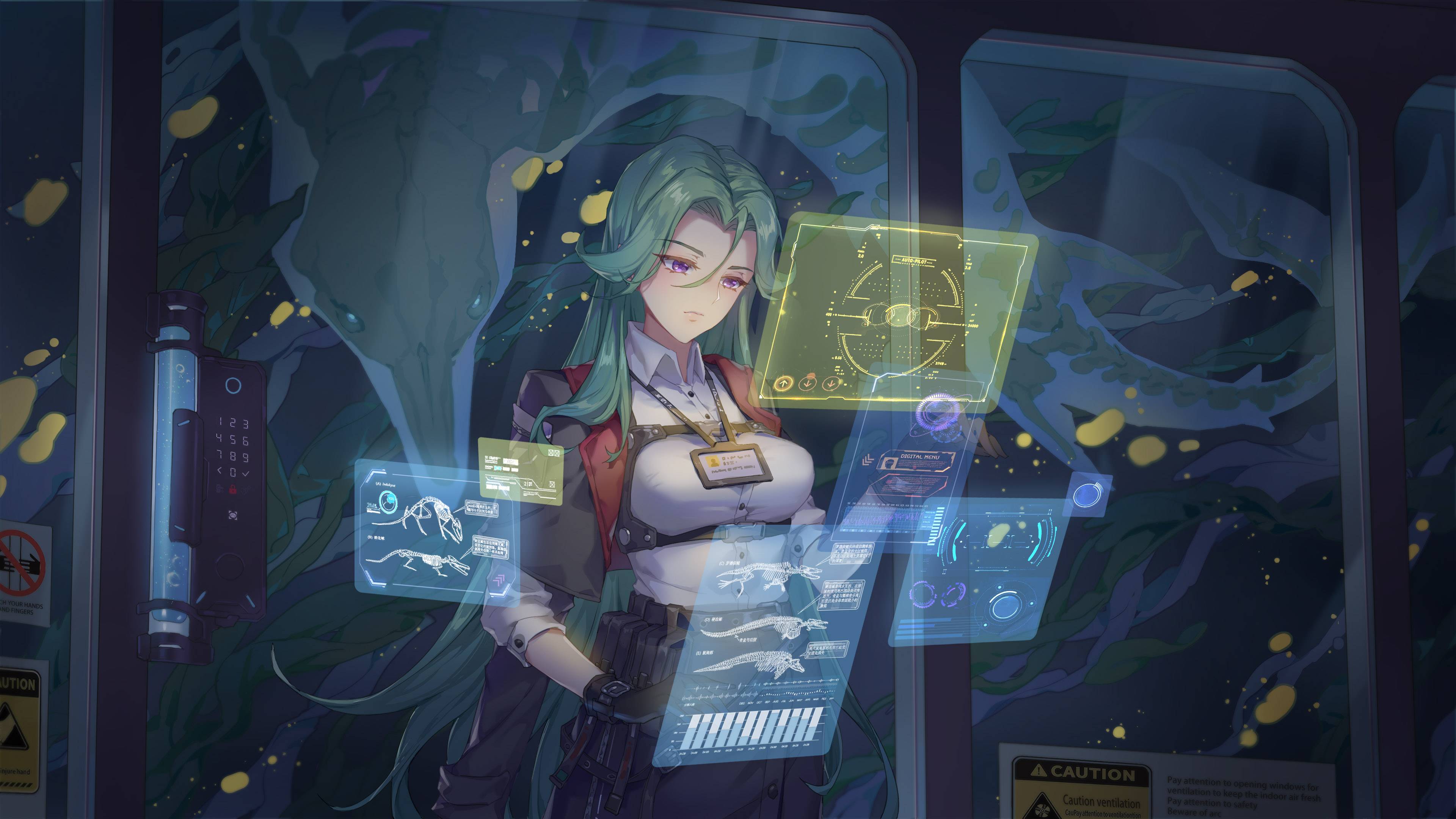 动漫女孩