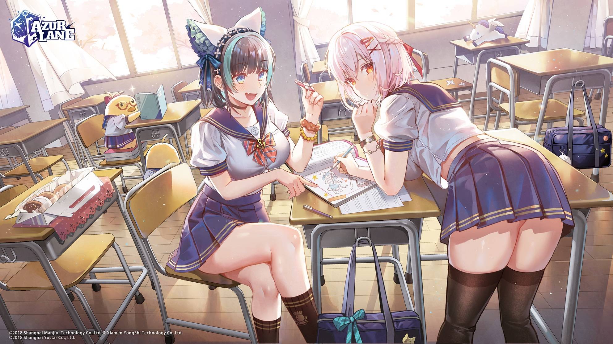 动漫女孩