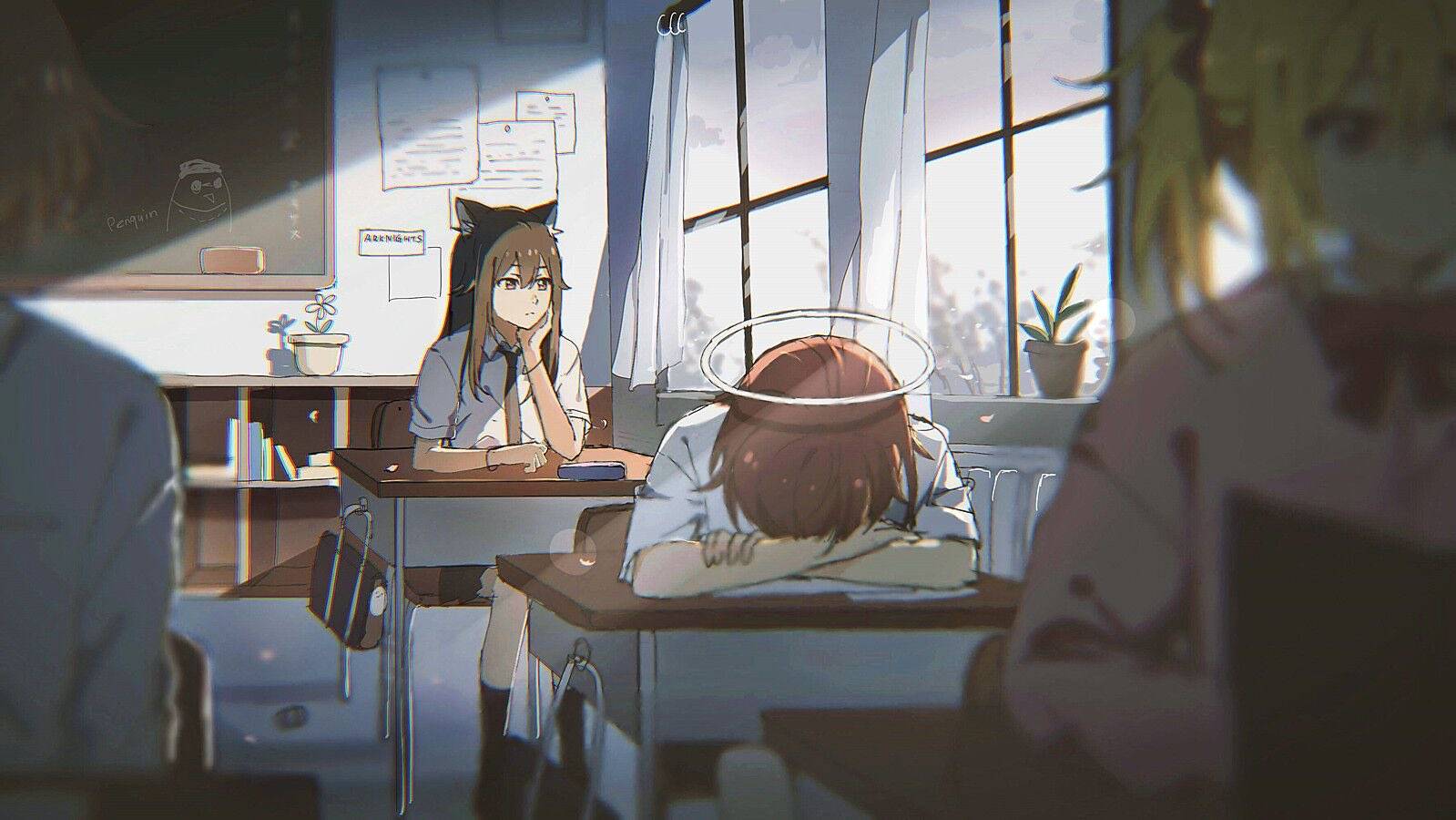 动漫女孩