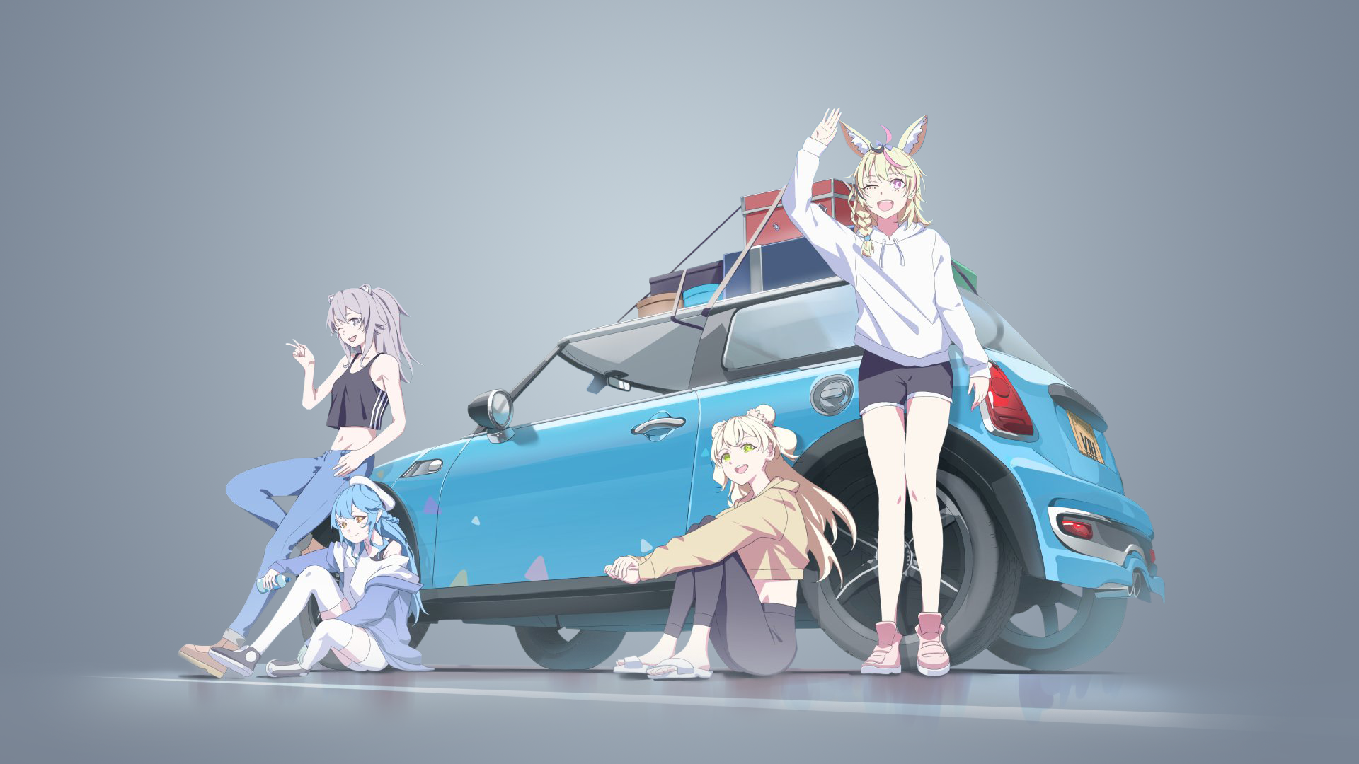 动漫女孩