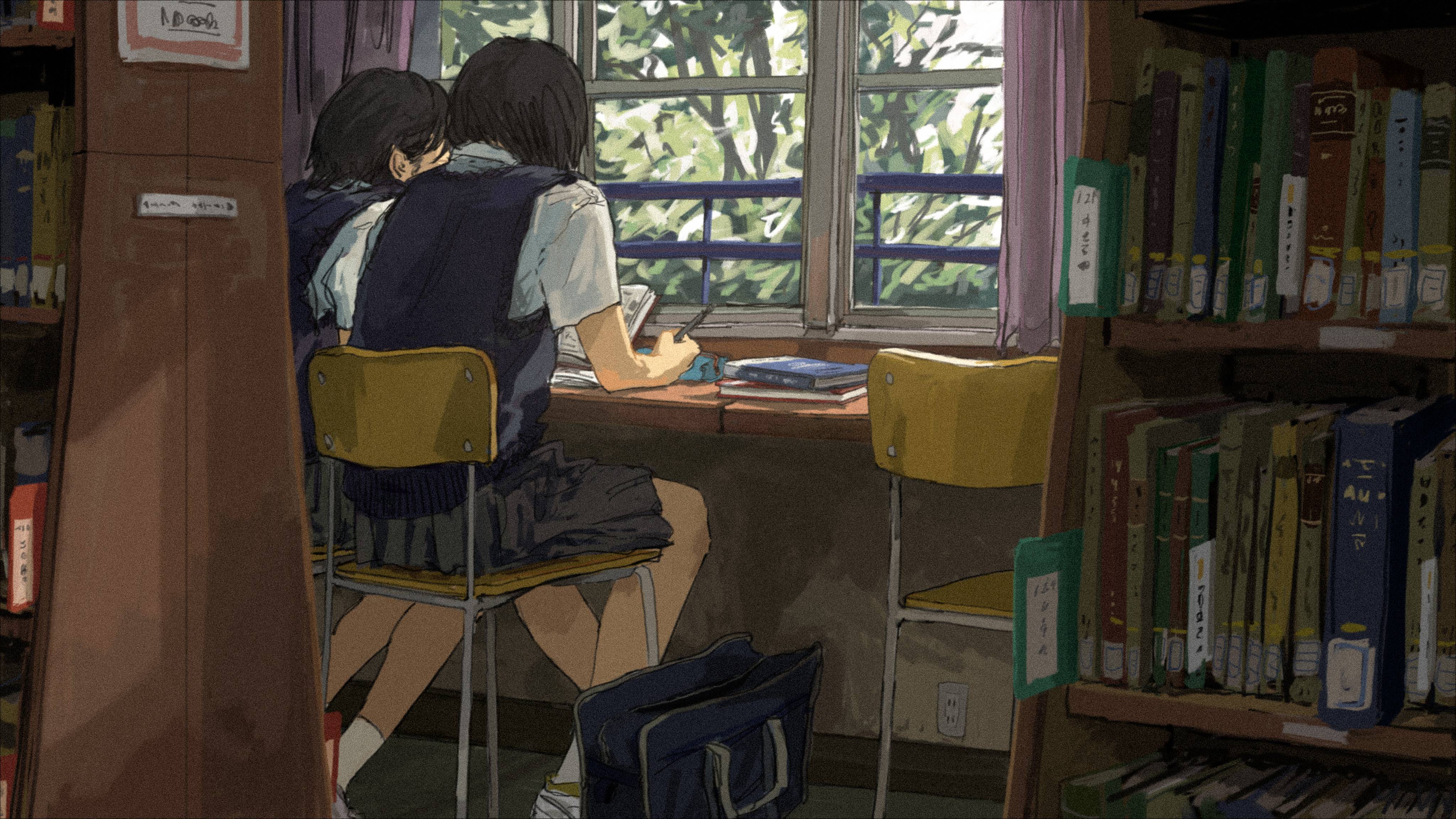 动漫女孩
