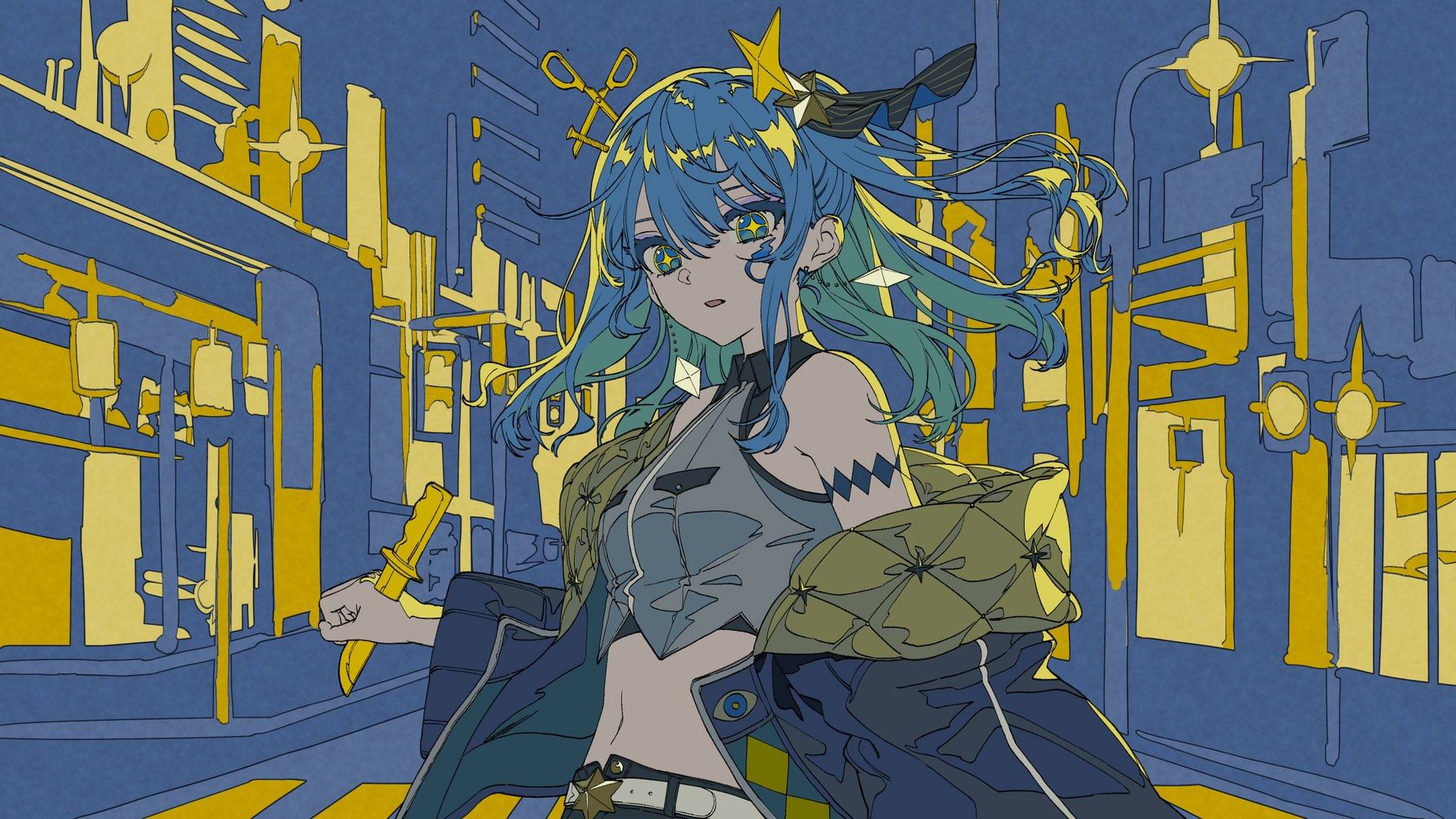 动漫女孩