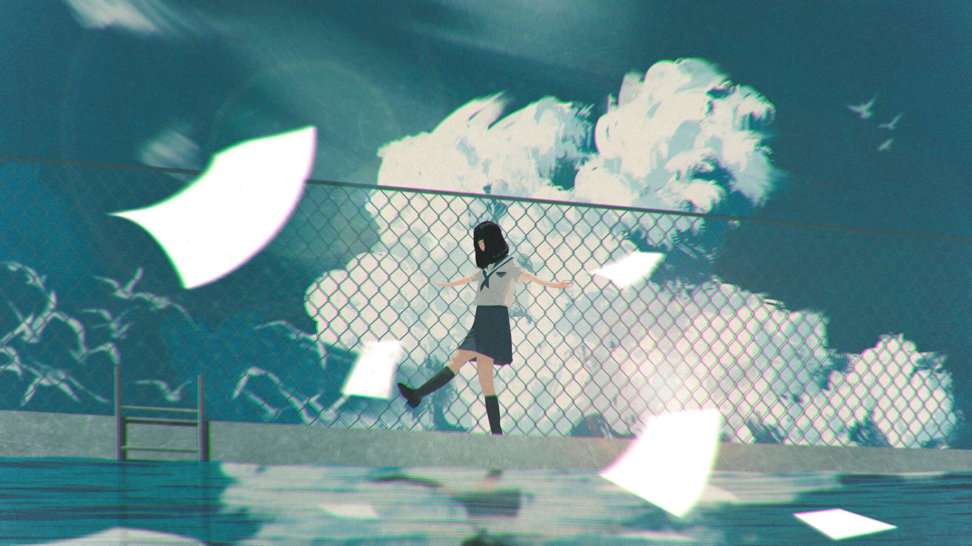 动漫女孩