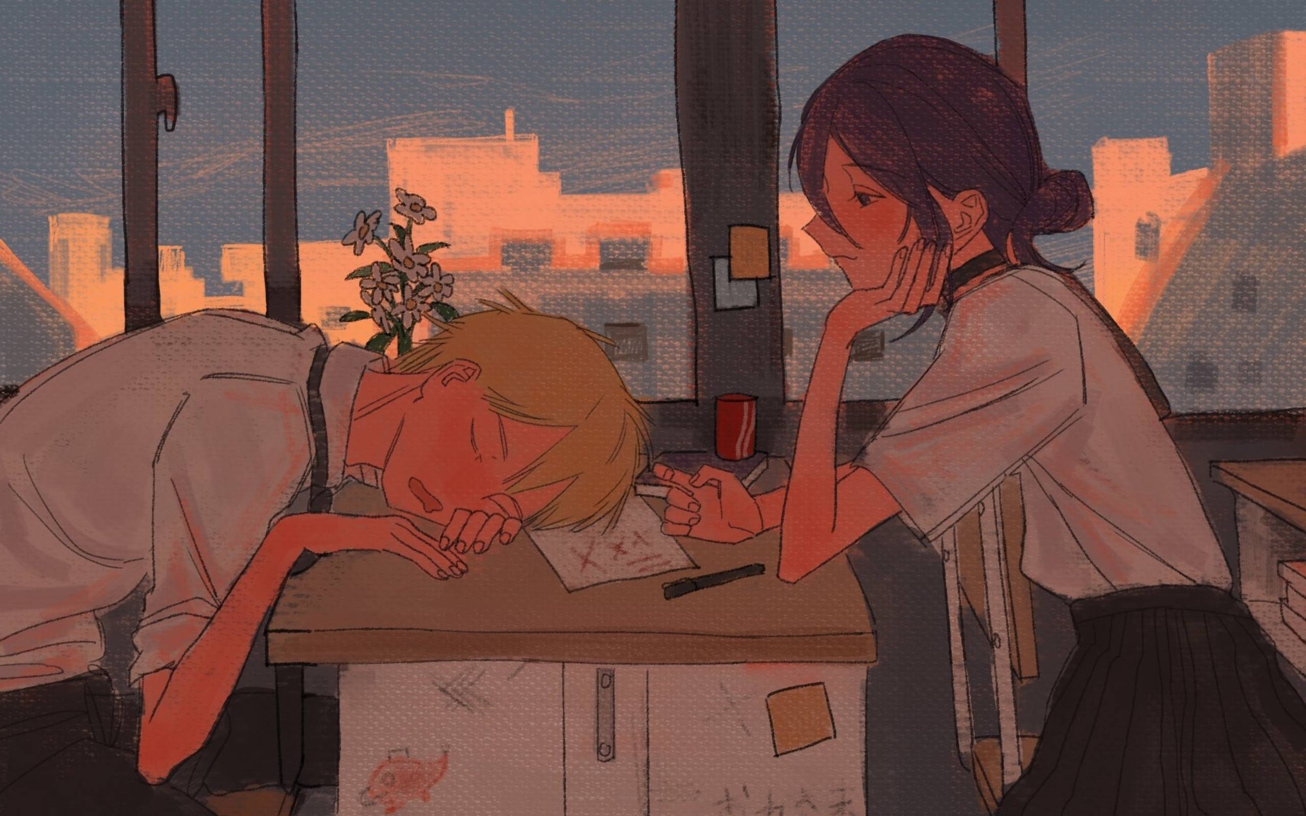 动漫女孩